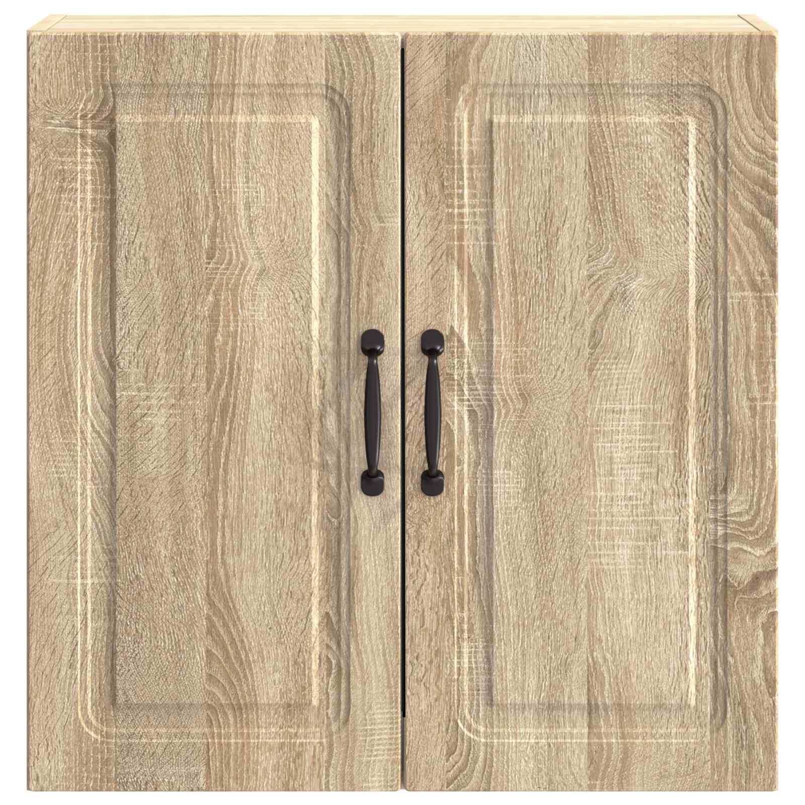 vidaXL Wall-Mounted Cabinet 59 x 31 x 60 cm Engineered Wood Sonoma Oak 4