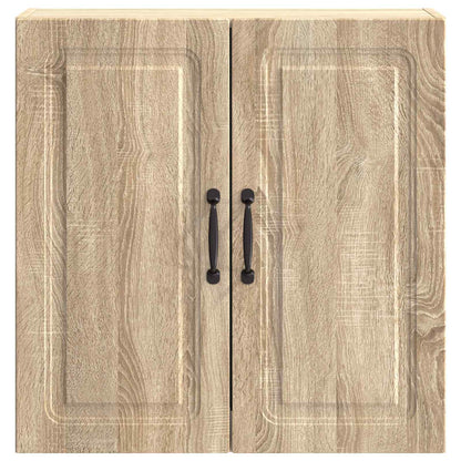 vidaXL Wall-Mounted Cabinet 59 x 31 x 60 cm Engineered Wood Sonoma Oak 4