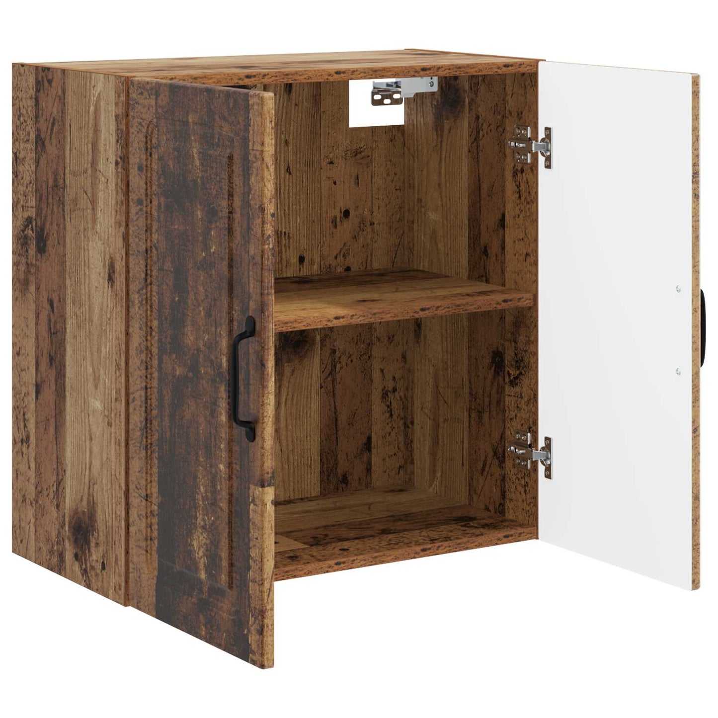 vidaXL Wall-Mounted Cabinet 59 x 31 x 60 cm Engineered Wood Old Wood 3