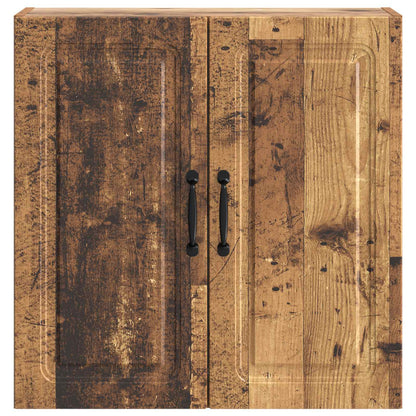 vidaXL Wall-Mounted Cabinet 59 x 31 x 60 cm Engineered Wood Old Wood 4