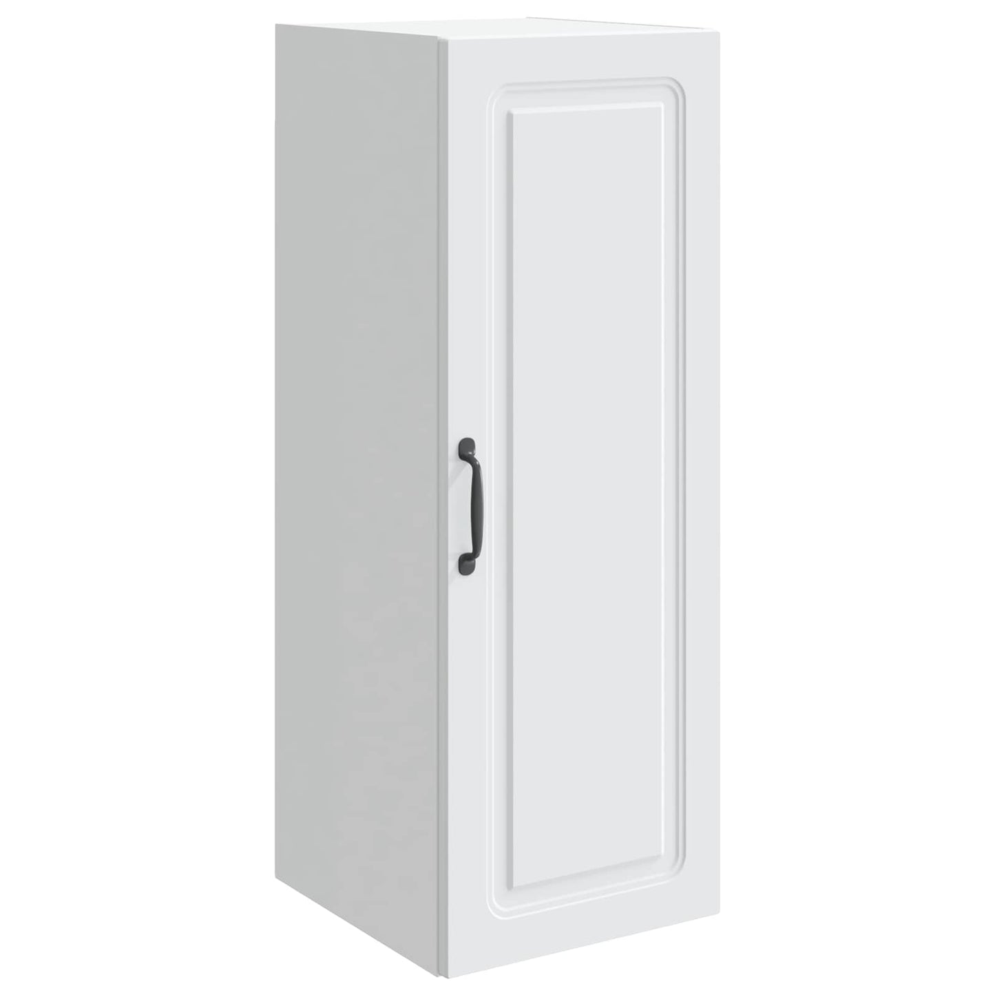 vidaXL Wall-Mounted Cabinet 33 x 34.5 x 90 cm Engineered Wood White 2