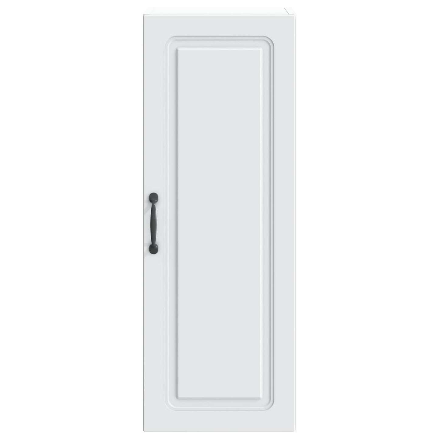 vidaXL Wall-Mounted Cabinet 33 x 34.5 x 90 cm Engineered Wood White 4