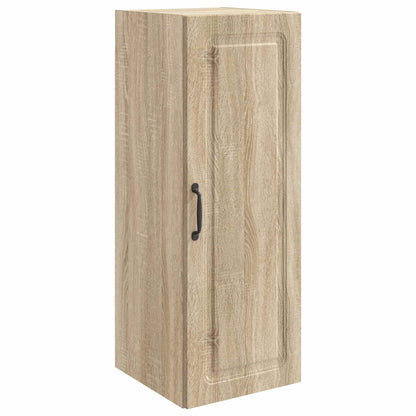 vidaXL Wall-Mounted Cabinet 33 x 34.5 x 90 cm Engineered Wood 2