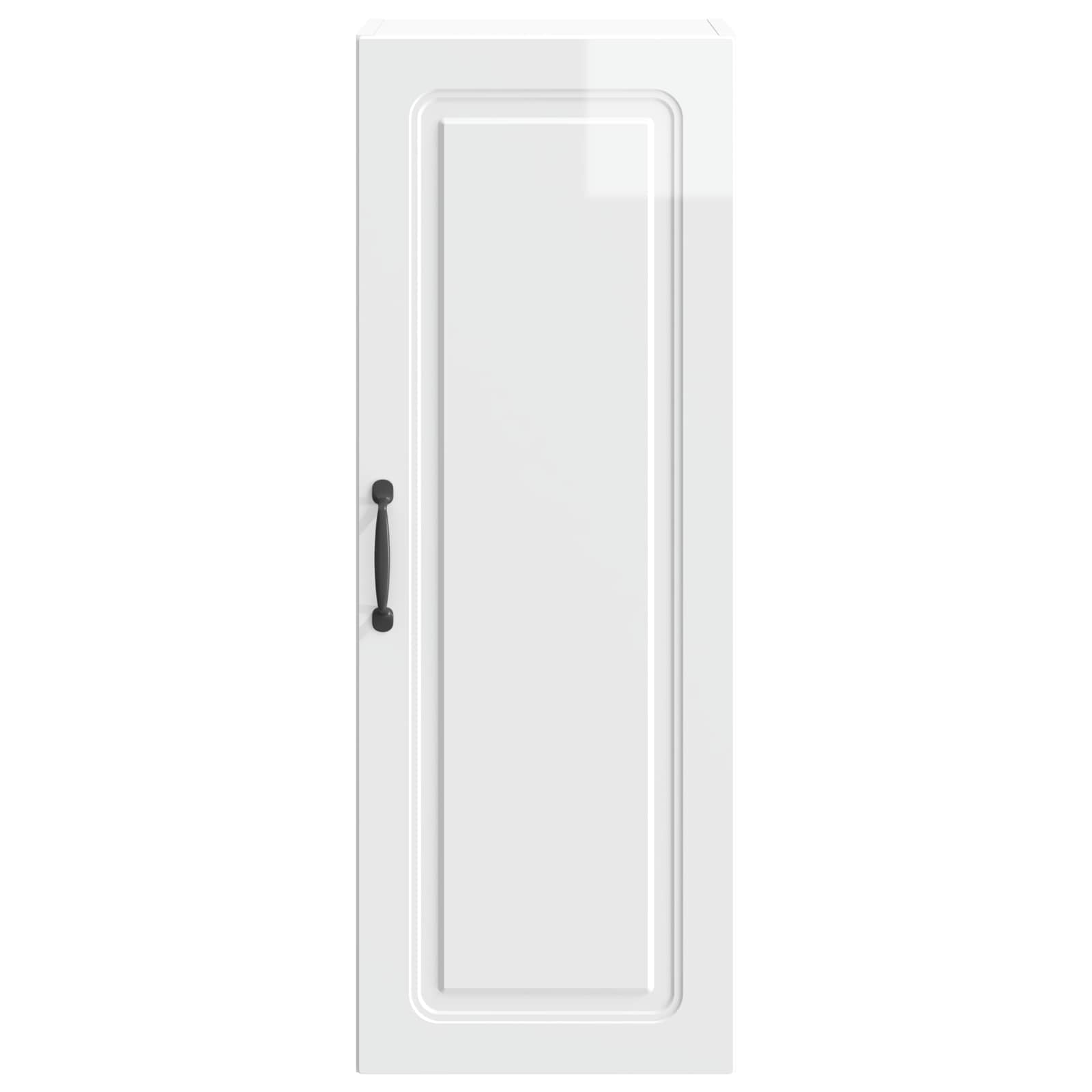 vidaXL Wall-Mounted Cabinet 33 x 34.5 x 90 cm Engineered Wood 4