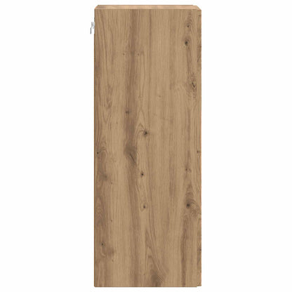 vidaXL Wall-Mounted Cabinet 33 x 34.5 x 90 cm Engineered Wood 5
