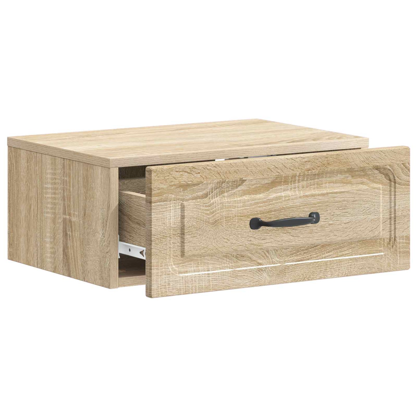 vidaXL Wall-Mounted Bedside Cabinet 2 pcs Sonoma Oak 49 x 34.5 x 20 cm 6