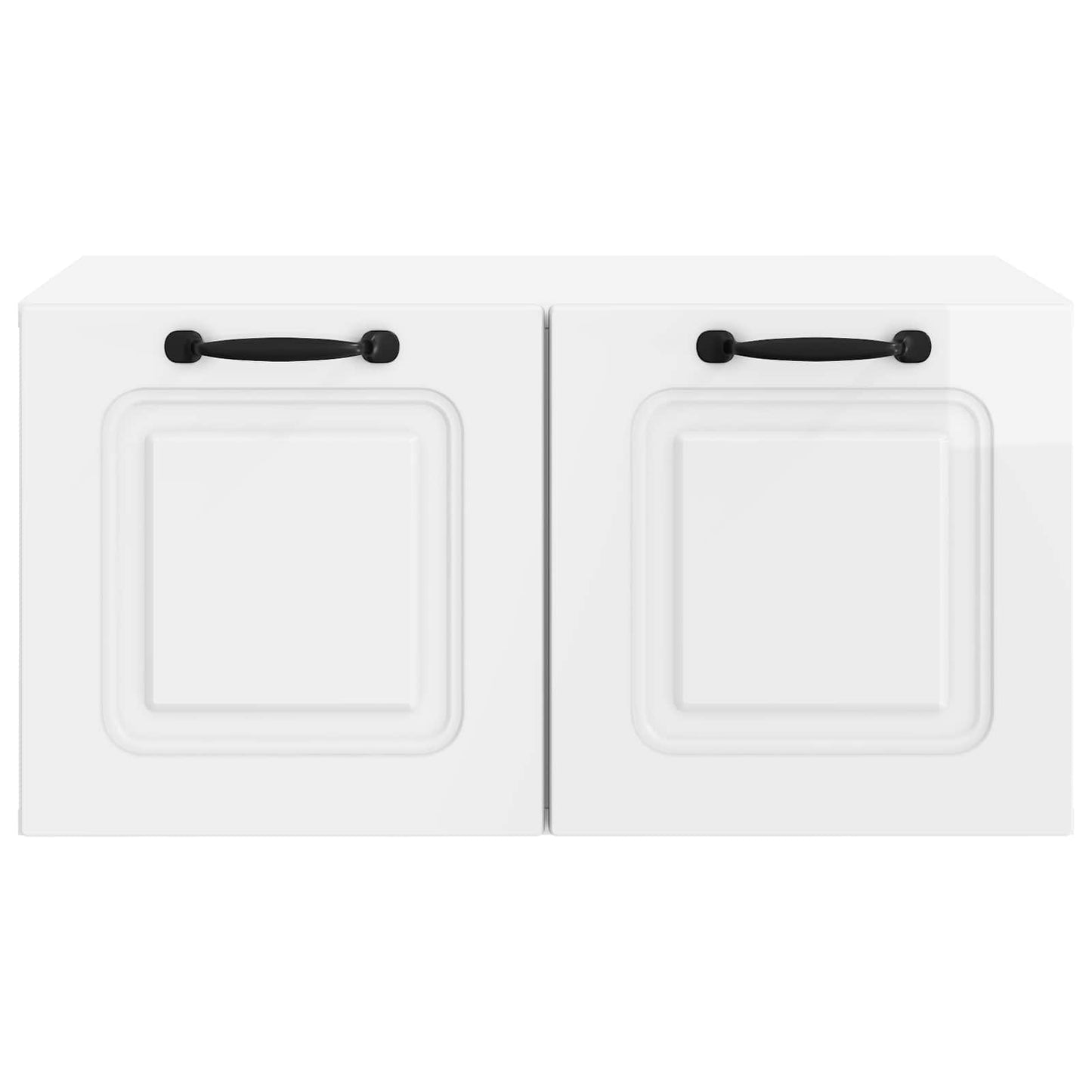 vidaXL Wall-Mounted TV Cabinet High Gloss White 59.5 x 41 x 30 cm 6