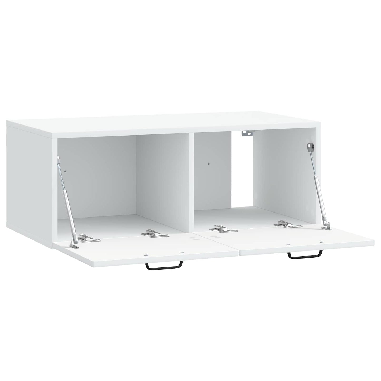 vidaXL Wall-Mounted TV Cabinet White 78.5 x 41 x 30 cm Engineered Wood 5