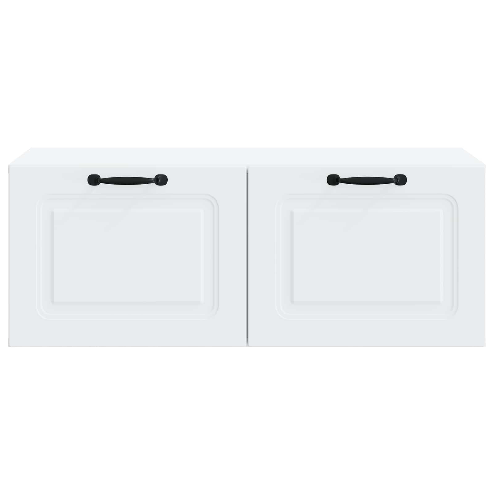 vidaXL Wall-Mounted TV Cabinet White 78.5 x 41 x 30 cm Engineered Wood 6