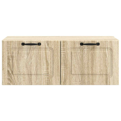 vidaXL Wall-Mounted TV Cabinet Sonoma Oak 78.5 x 41 x 30 cm 6