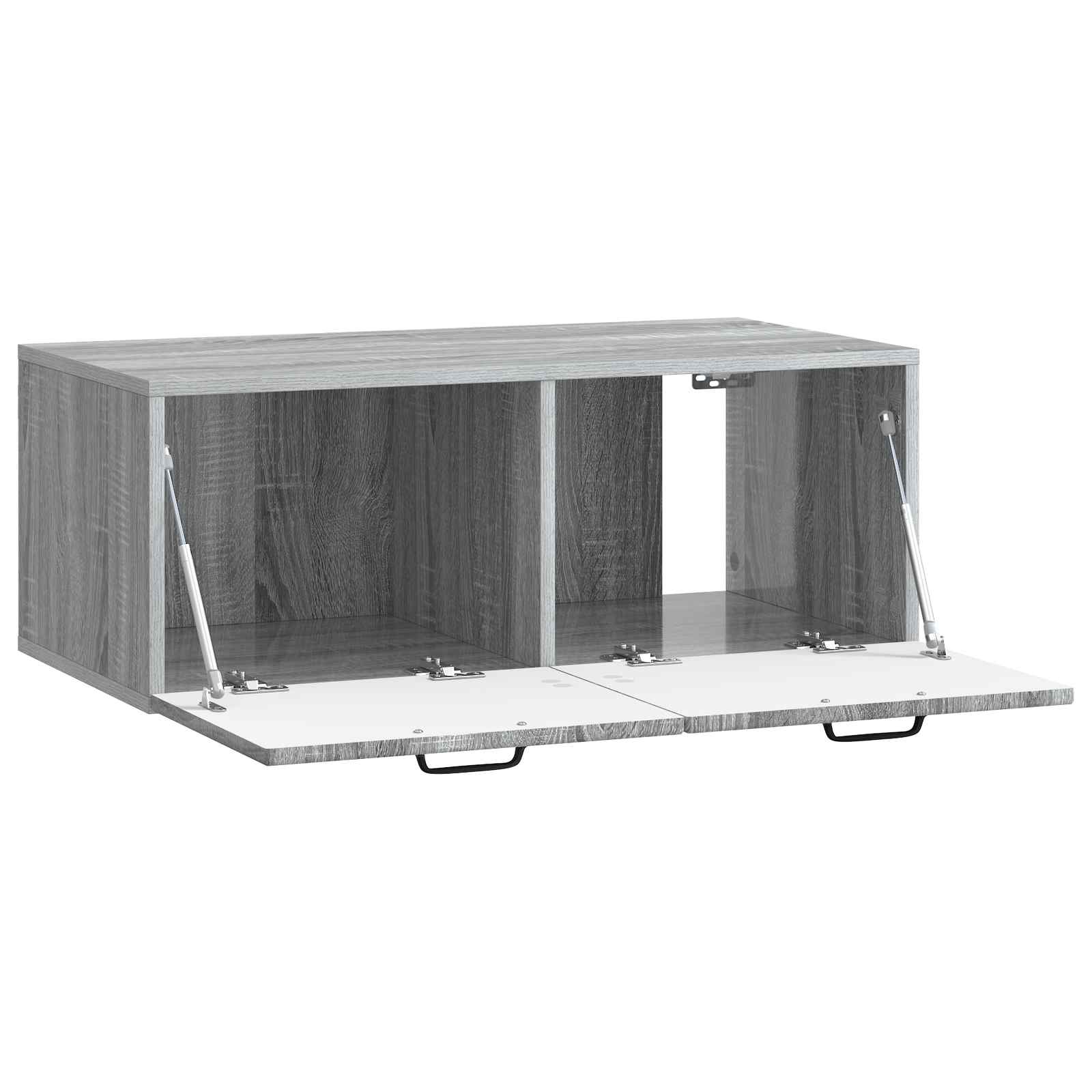 vidaXL Wall-Mounted TV Cabinet Grey Sonoma 78.5 x 41 x 30 cm 5