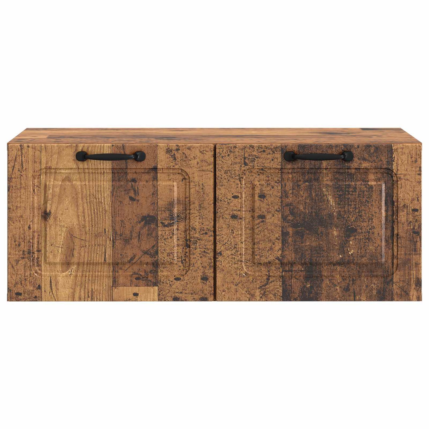 vidaXL Wall-Mounted TV Cabinet Wall-mounted Old Wood 78.5 x 41 x 30 cm 6