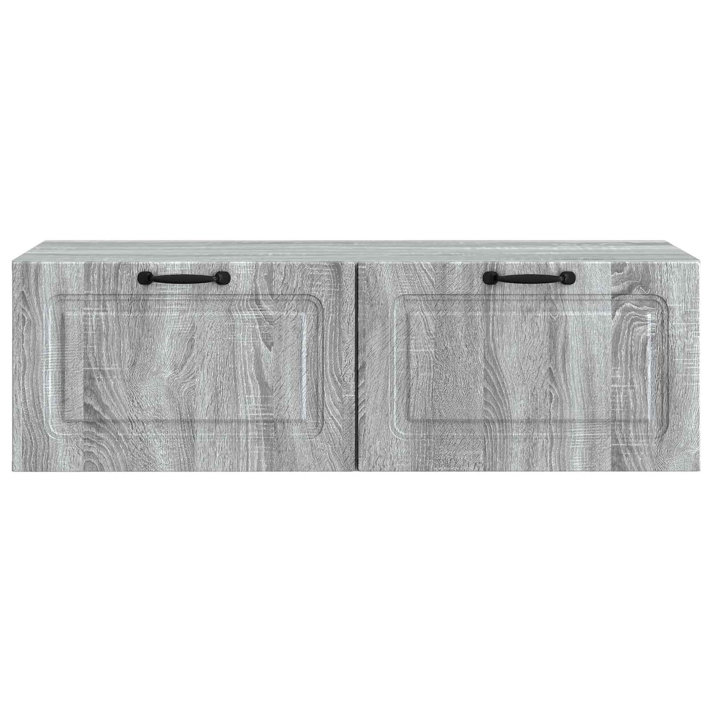 vidaXL Wall-Mounted TV Cabinet Grey Sonoma 98 x 41 x 30 cm 6