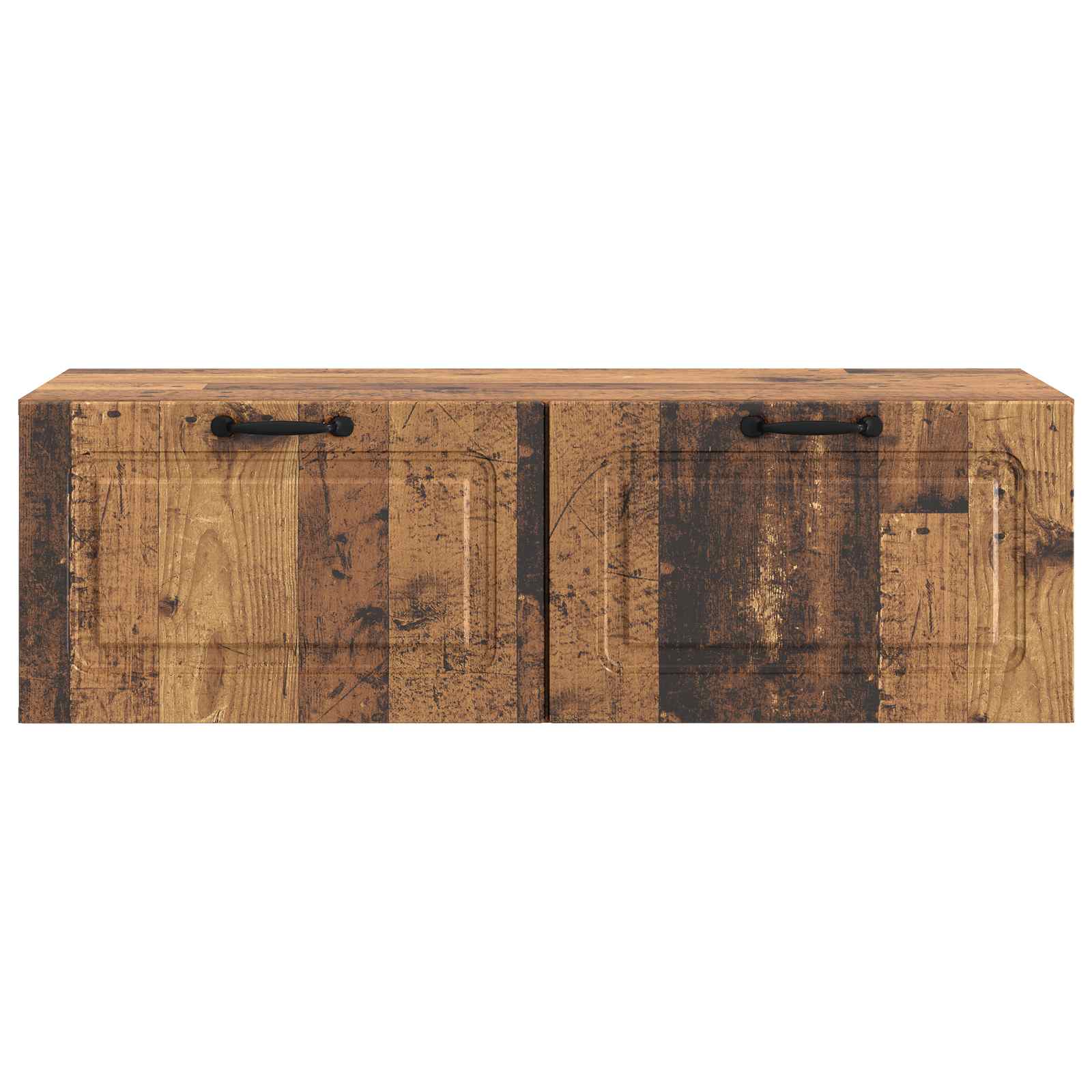vidaXL Wall-Mounted TV Cabinet Wall-mounted Old Wood 98 x 41 x 30 cm 6