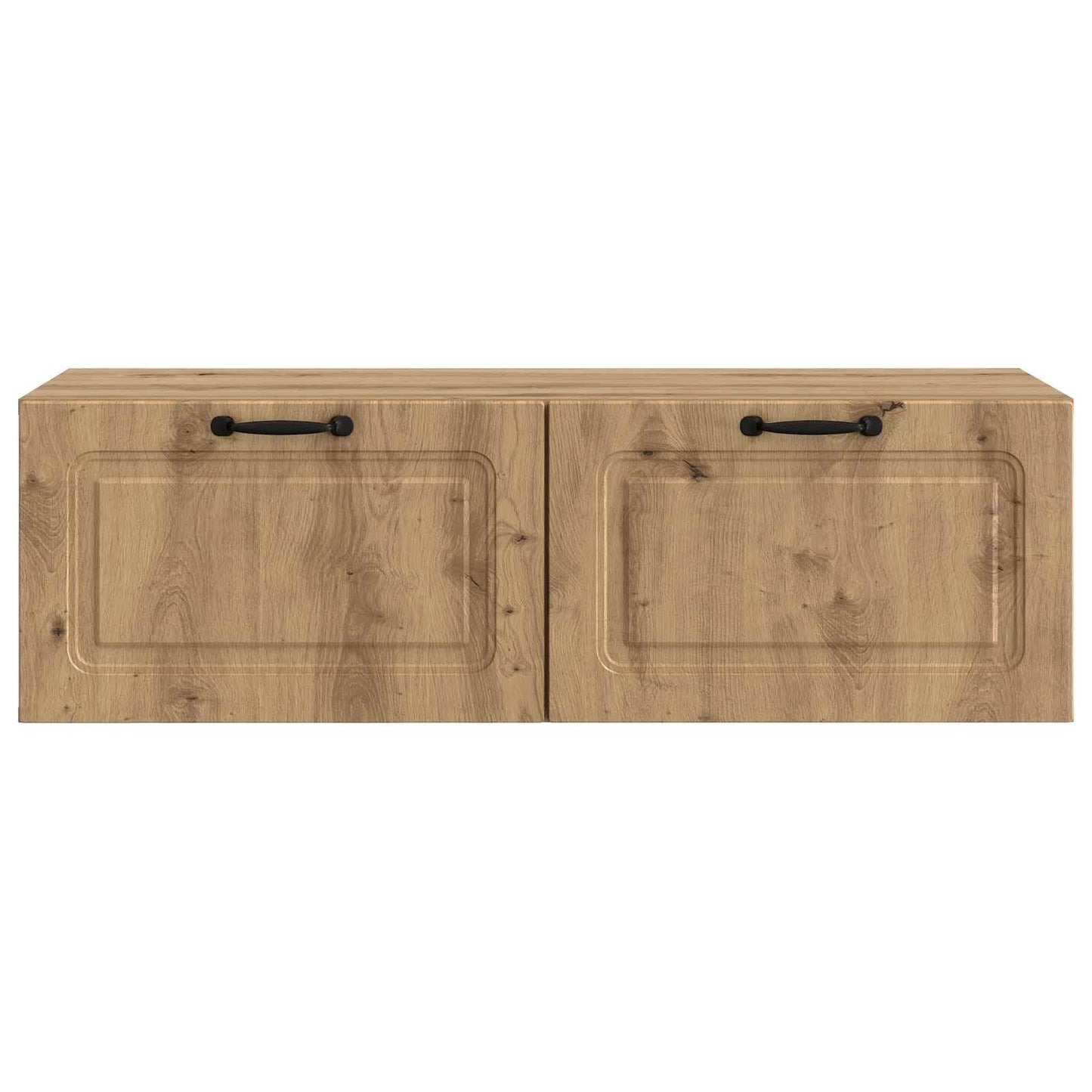 vidaXL Wall-Mounted TV Cabinet 98 x 41 x 30 cm Artisan Oak 6