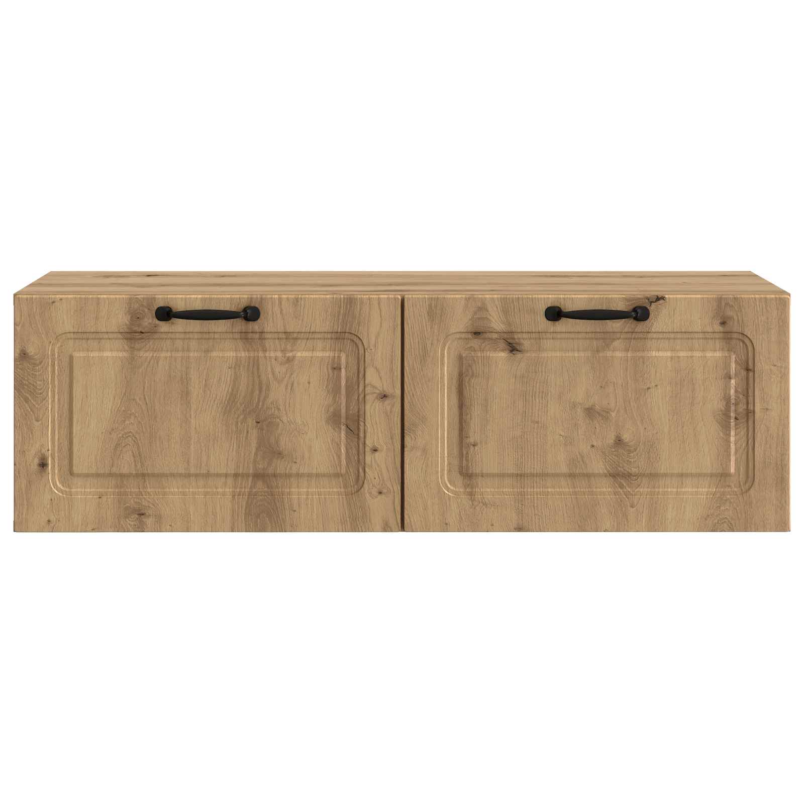 vidaXL Wall-Mounted TV Cabinet 98 x 41 x 30 cm Artisan Oak 6