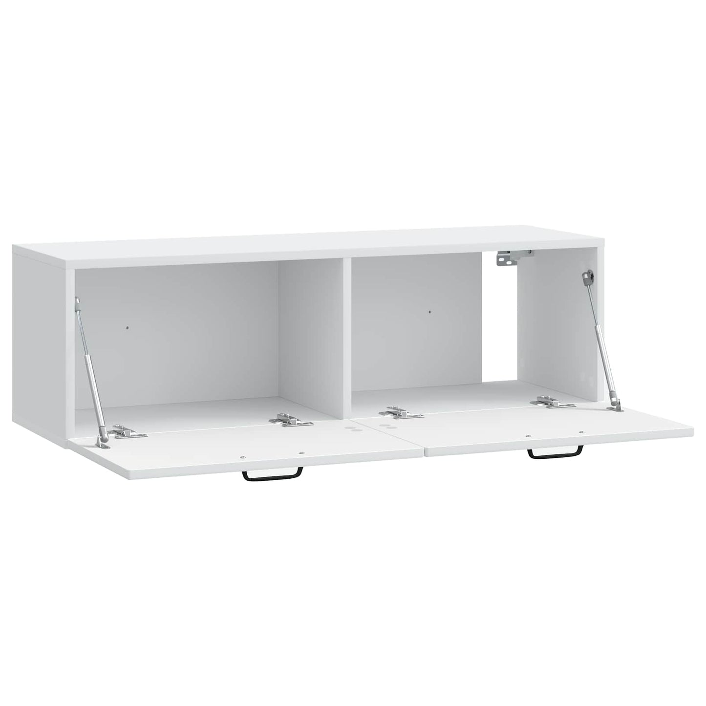 vidaXL Wall-Mounted TV Cabinet White 98 x 31 x 30 cm Engineered Wood 5