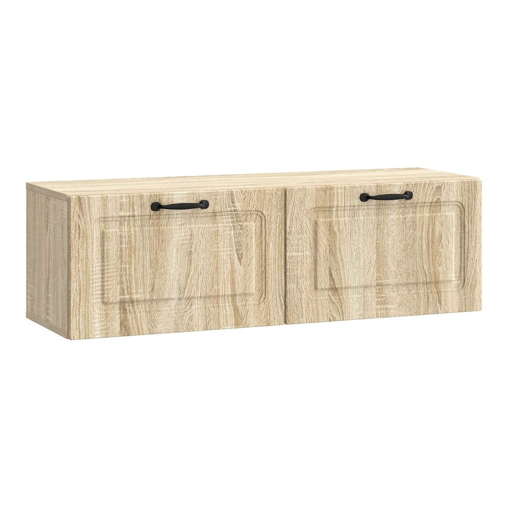 Wall-Mounted TV Cabinet 98 x 31 x 30 cm Drop 31 cm Width 98 cm Sonoma oak