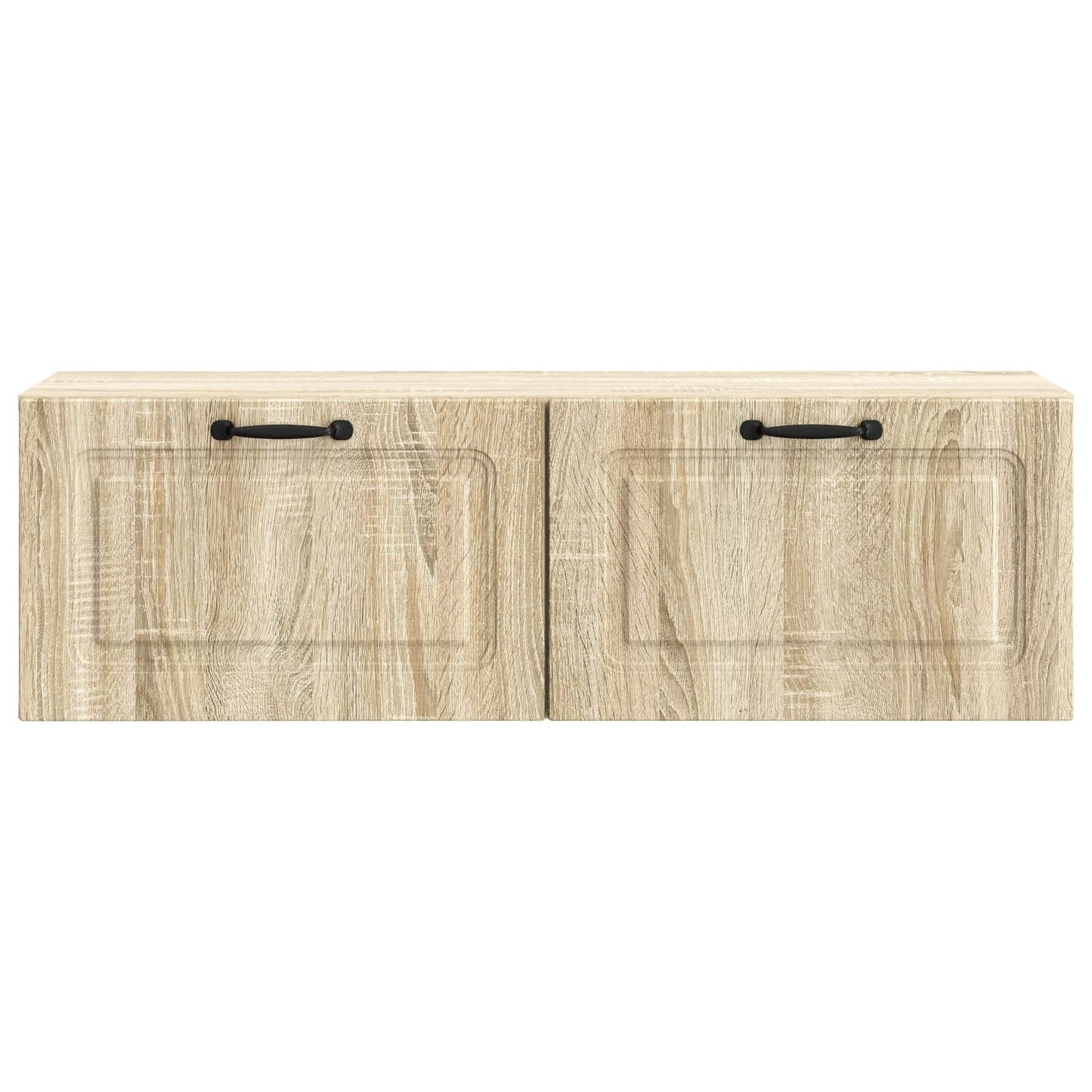 vidaXL Wall-Mounted TV Cabinet Wall-mounted Sonoma Oak 98 x 31 x 30 cm 6