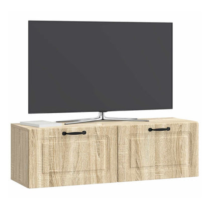 Wall-Mounted TV Cabinet 98 x 31 x 30 cm Drop 31 cm Width 98 cm Sonoma oak