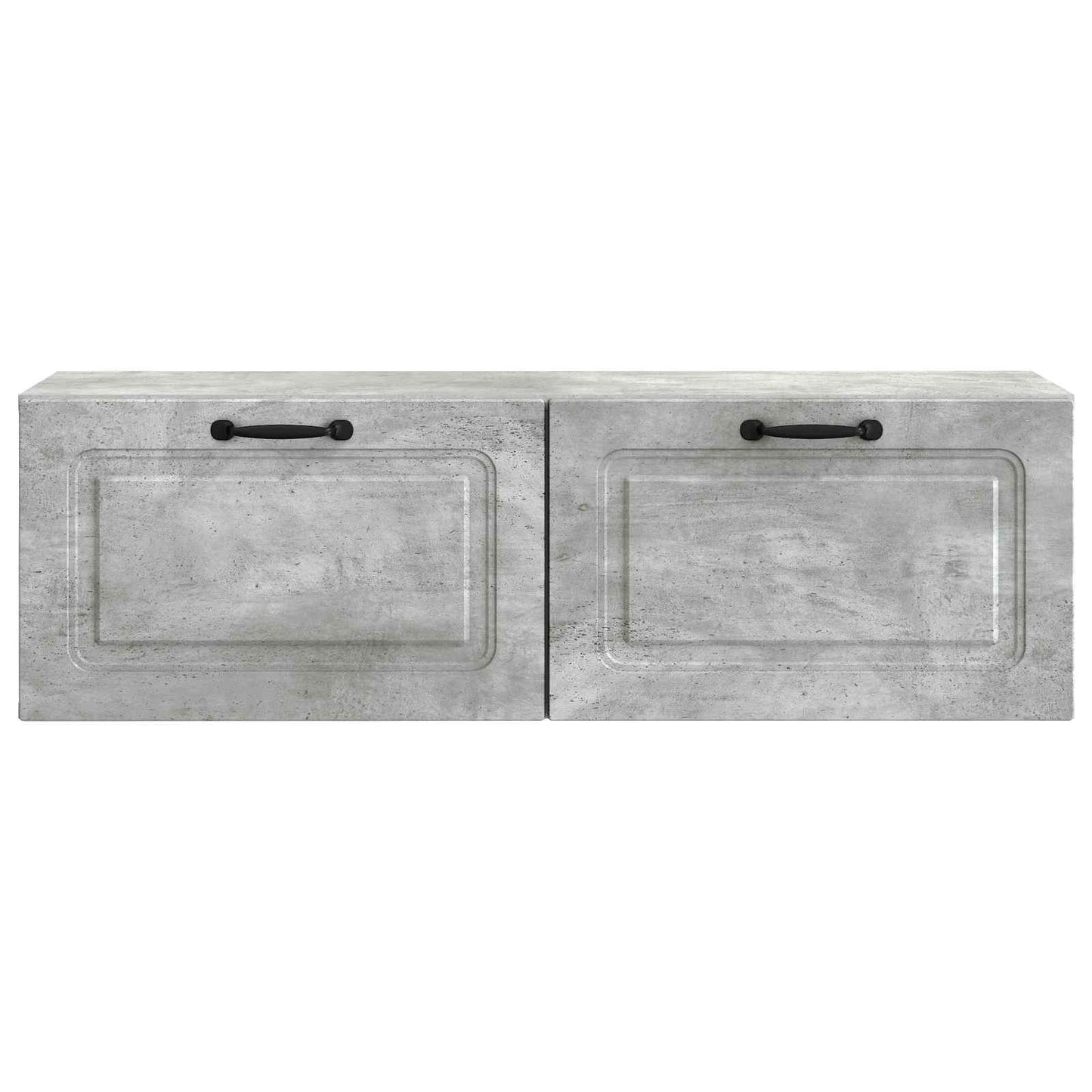 vidaXL Wall-Mounted TV Cabinet Concrete Grey 98 x 31 x 30 cm 6