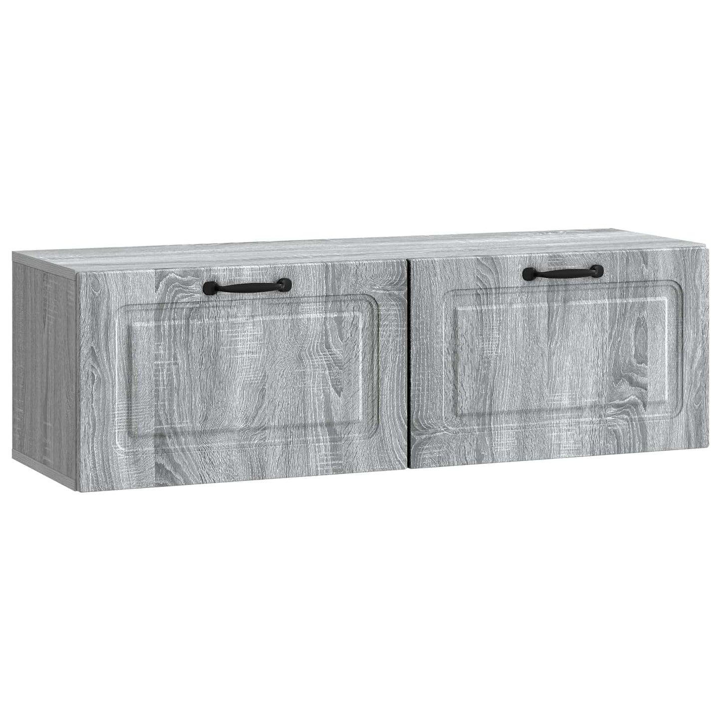 vidaXL Wall-Mounted TV Cabinet Grey Sonoma 98 x 31 x 30 cm 2