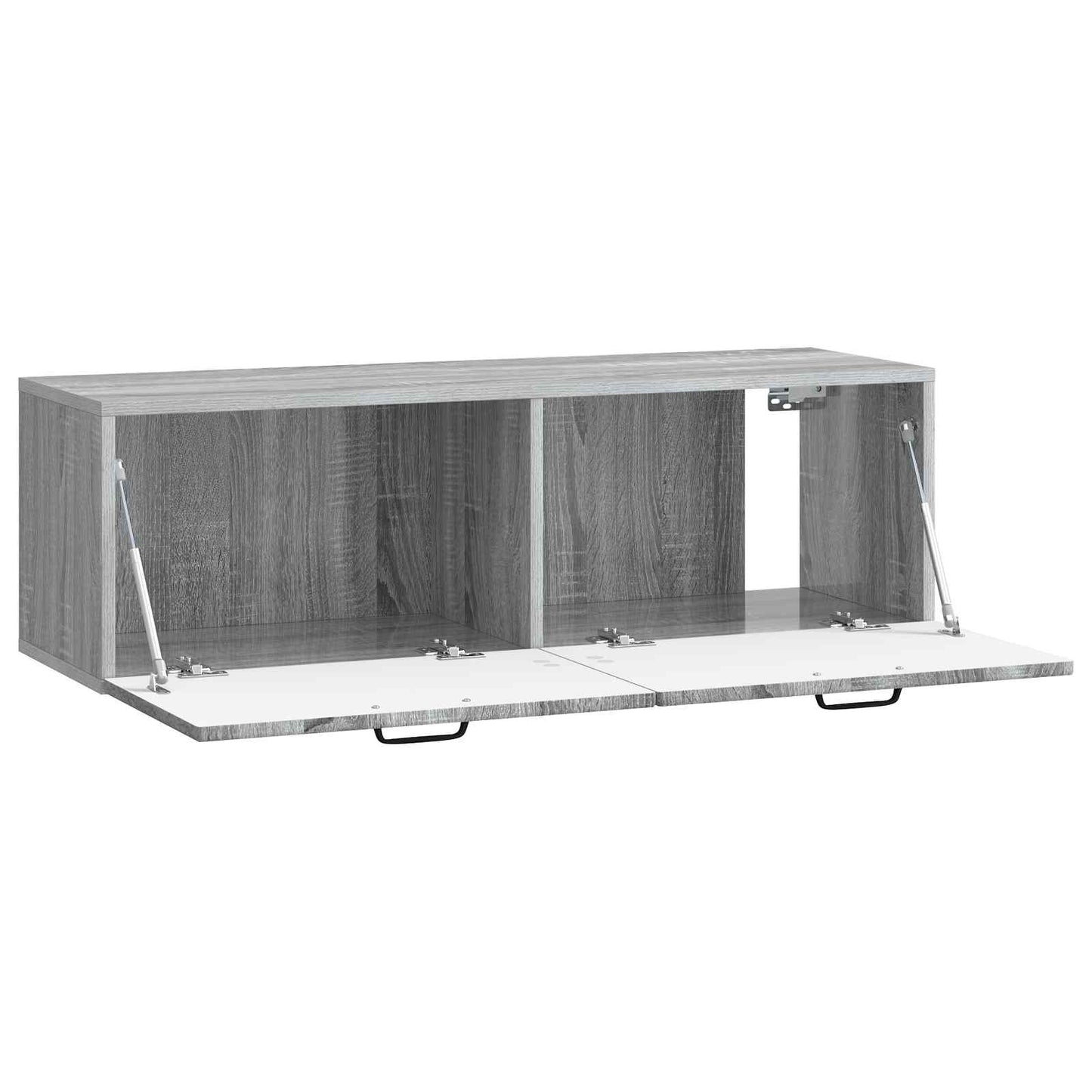 vidaXL Wall-Mounted TV Cabinet Grey Sonoma 98 x 31 x 30 cm 5