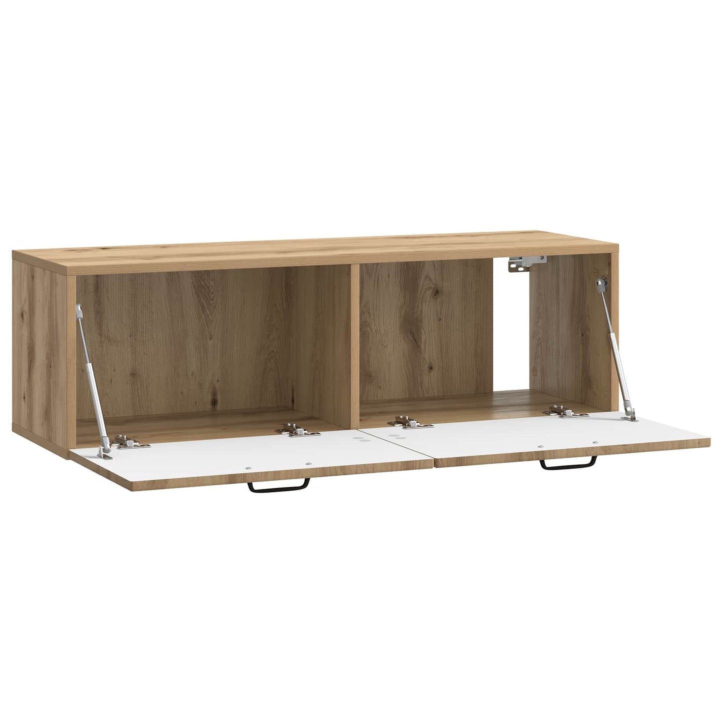 vidaXL Wall-Mounted TV Cabinet 98 x 31 x 30 cm Artisan Oak 5
