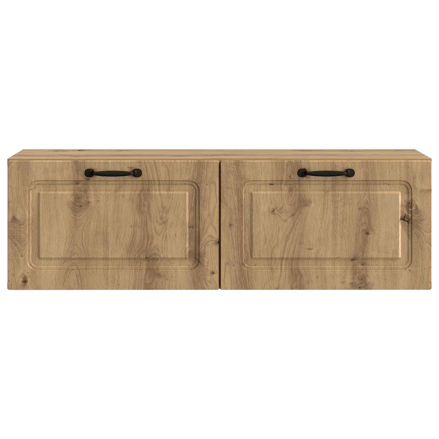 vidaXL Wall-Mounted TV Cabinet 98 x 31 x 30 cm Artisan Oak 6