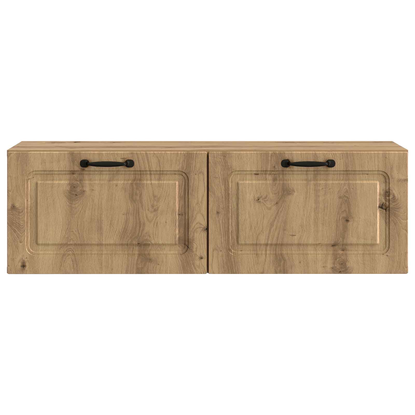 vidaXL Wall-Mounted TV Cabinet 98 x 31 x 30 cm Artisan Oak 6