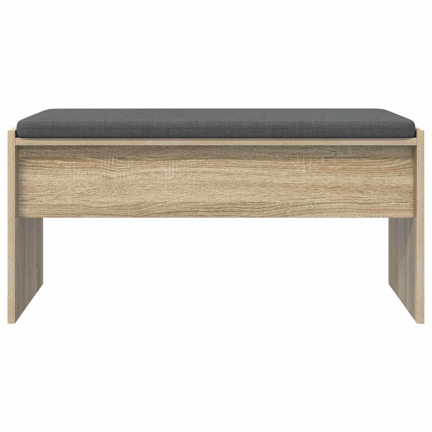 vidaXL Hall Bench with Cushion Sonoma Oak 83 x 38 x 40 cm 5