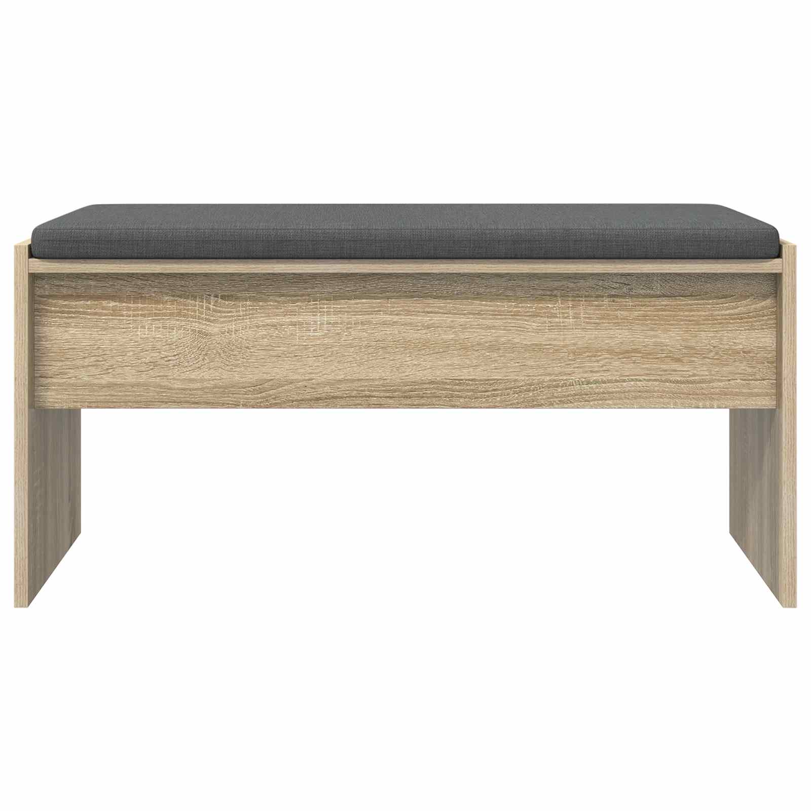 vidaXL Hall Bench with Cushion Sonoma Oak 83 x 38 x 40 cm 5