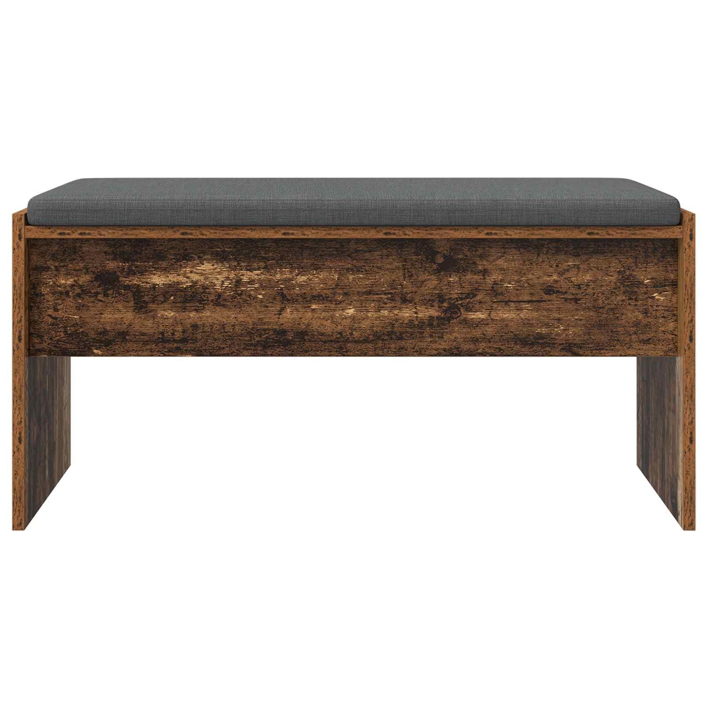 vidaXL Hall Bench with Cushion Old Wood 83 x 38 x 40 cm 5