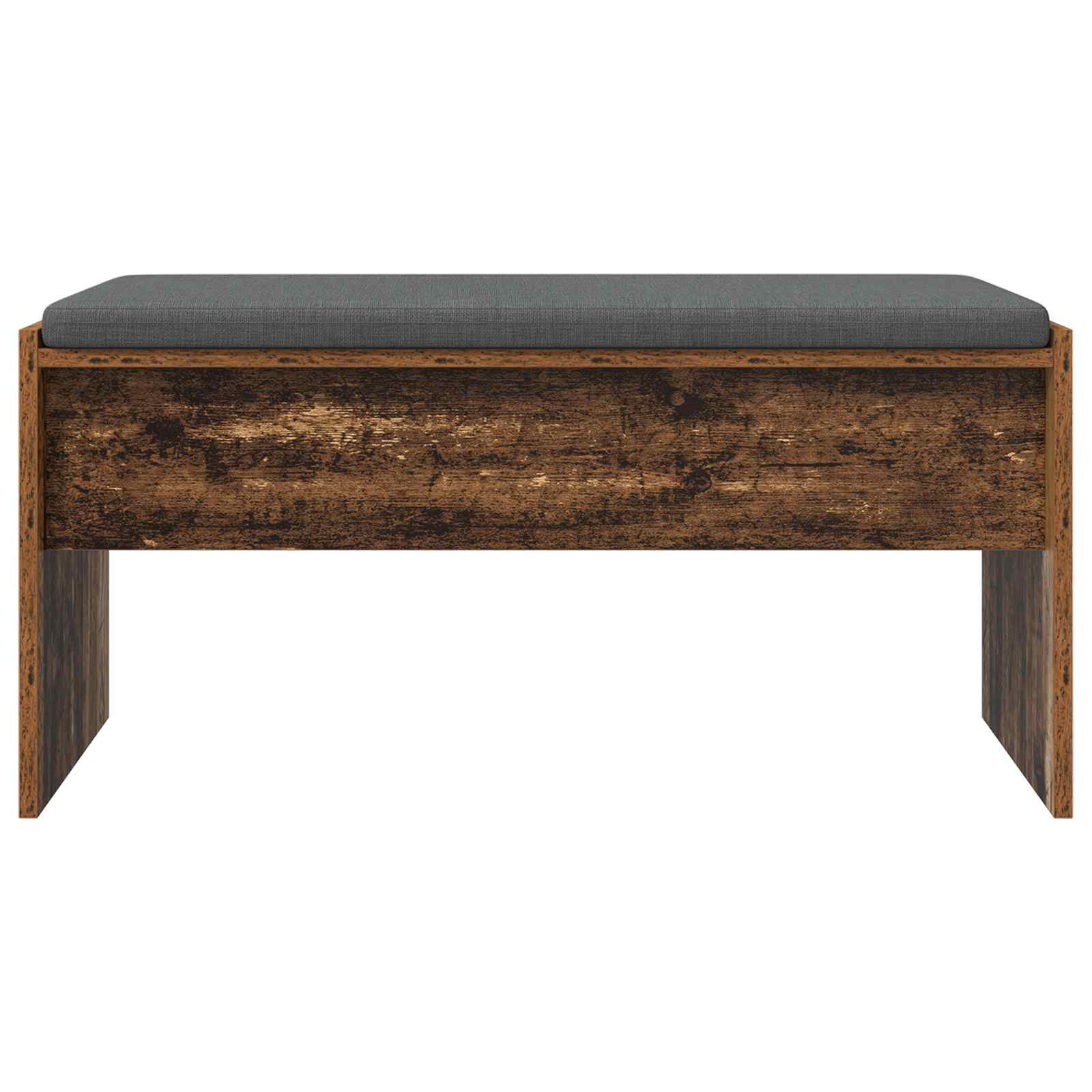 vidaXL Hall Bench with Cushion Old Wood 83 x 38 x 40 cm 5