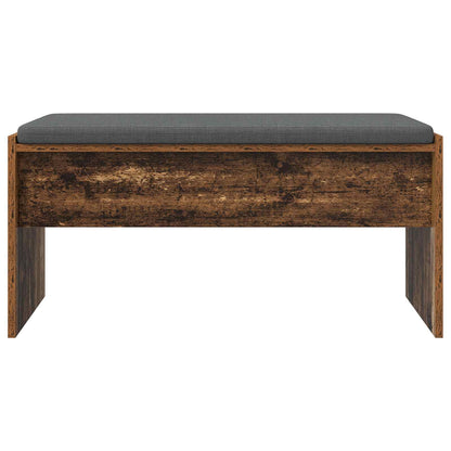 vidaXL Hall Bench with Cushion Old Wood 83 x 38 x 40 cm 5