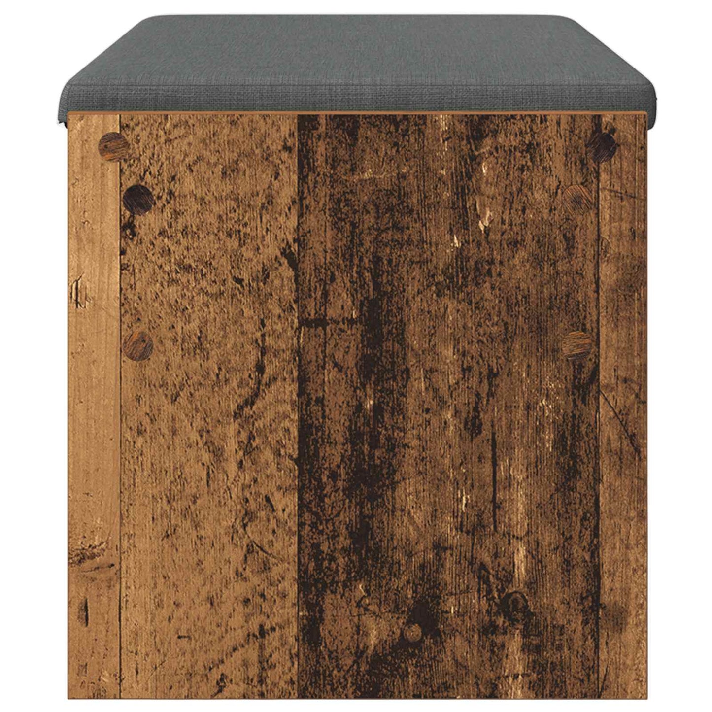 vidaXL Hall Bench with Cushion Old Wood 83 x 38 x 40 cm 6