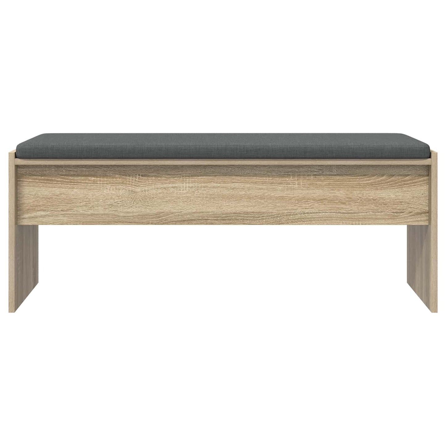 vidaXL Hall Bench with Cushion Sonoma Oak 103 x 38 x 40 cm 5