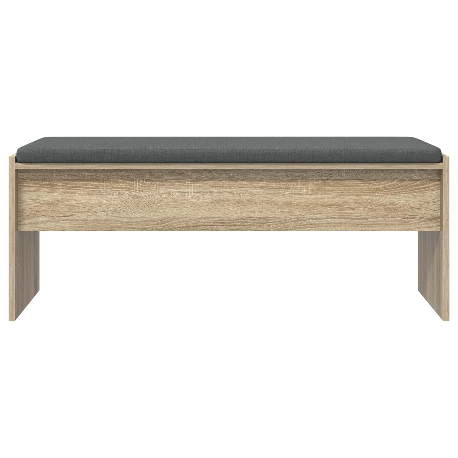 vidaXL Hall Bench with Cushion Sonoma Oak 103 x 38 x 40 cm 5