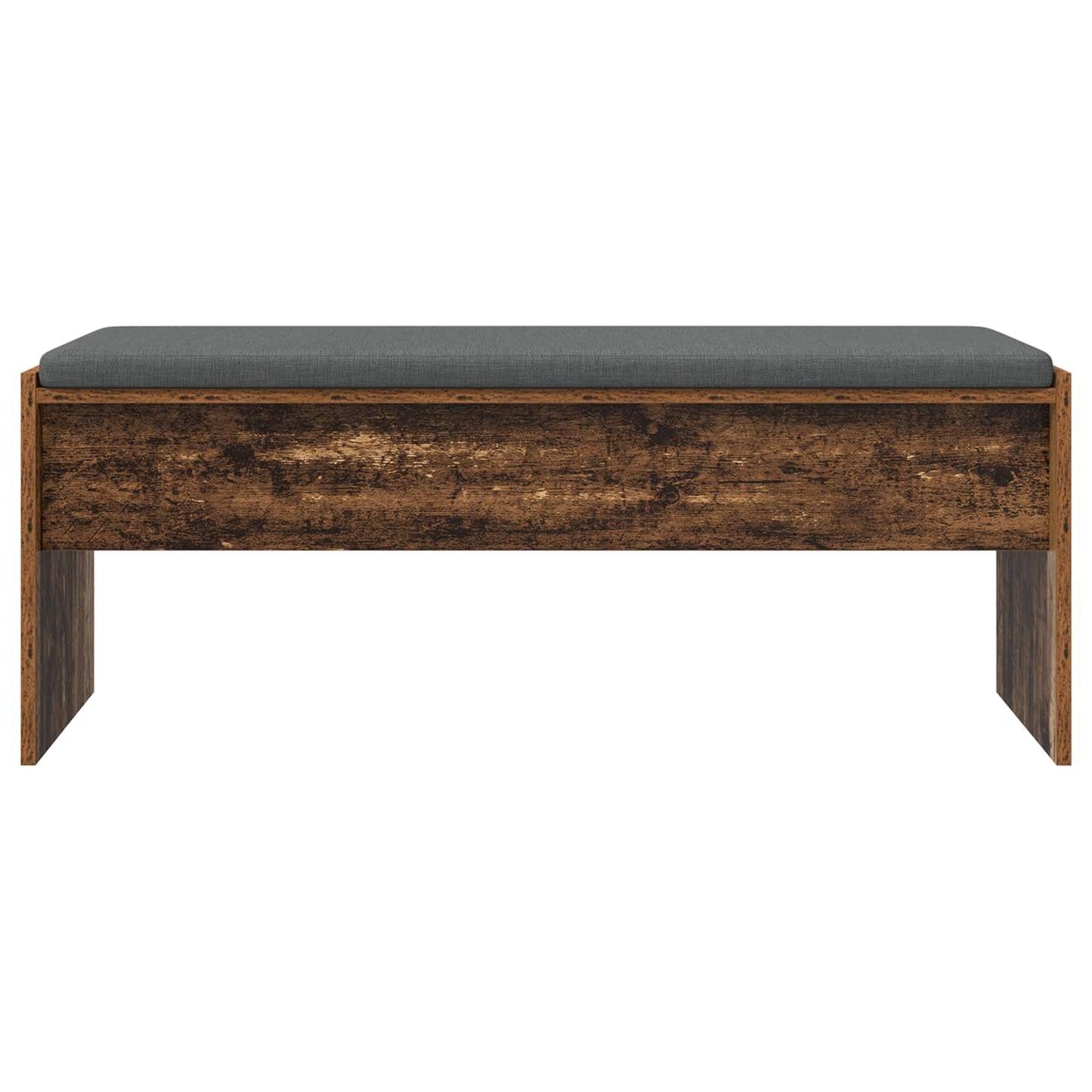 vidaXL Hall Bench with Cushion Old Wood 103 x 38 x 40 cm 5