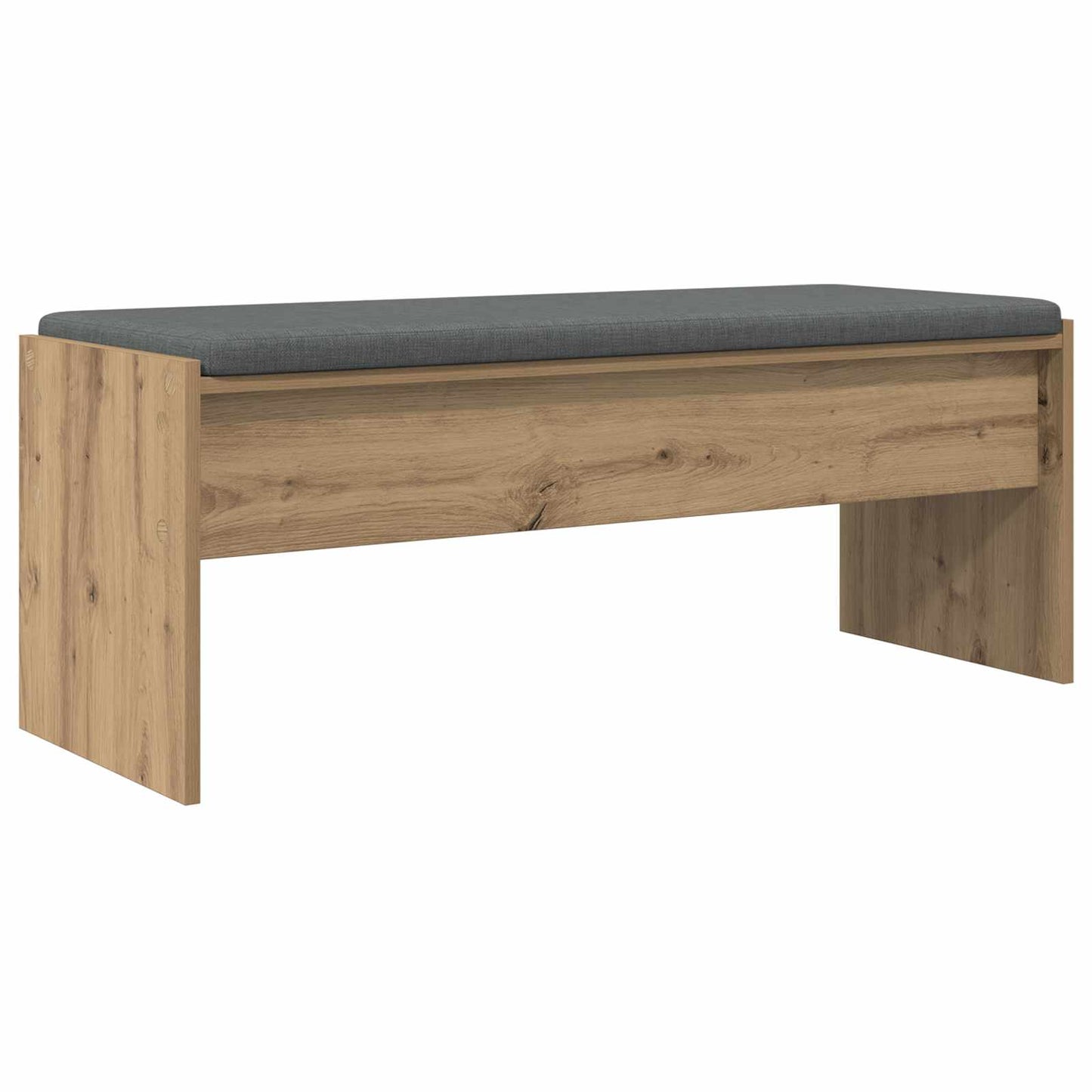 vidaXL Hall Bench Artisan Oak 103 x 38 x 40 cm 2
