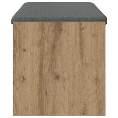 vidaXL Hall Bench Artisan Oak 103 x 38 x 40 cm 6