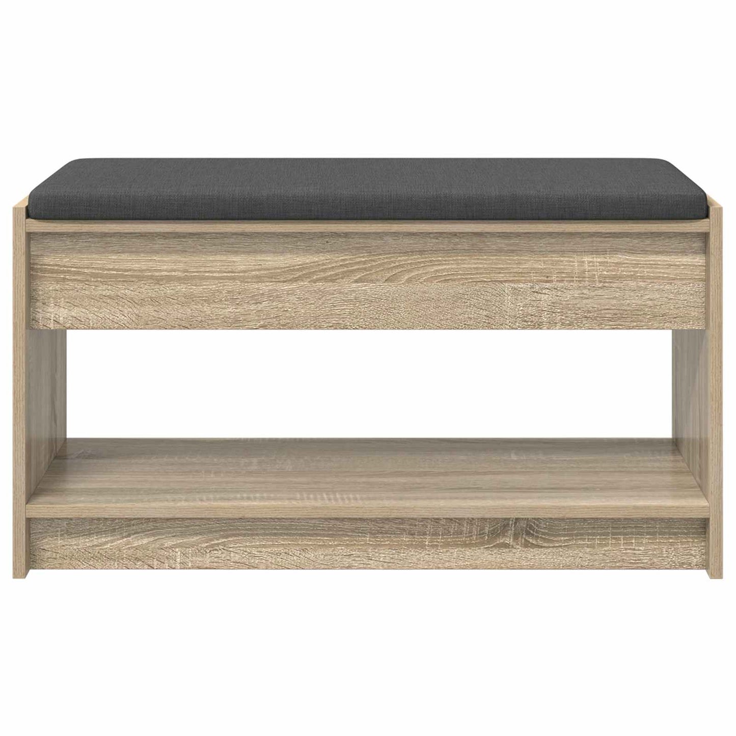 vidaXL Hall Bench Sonoma Oak 83 x 38 x 45 cm 5