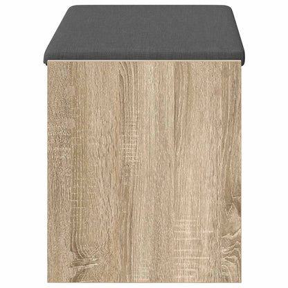 vidaXL Hall Bench Sonoma Oak 83 x 38 x 45 cm 6