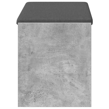 vidaXL Hall Bench Concrete Grey 83 x 38 x 45 cm 6