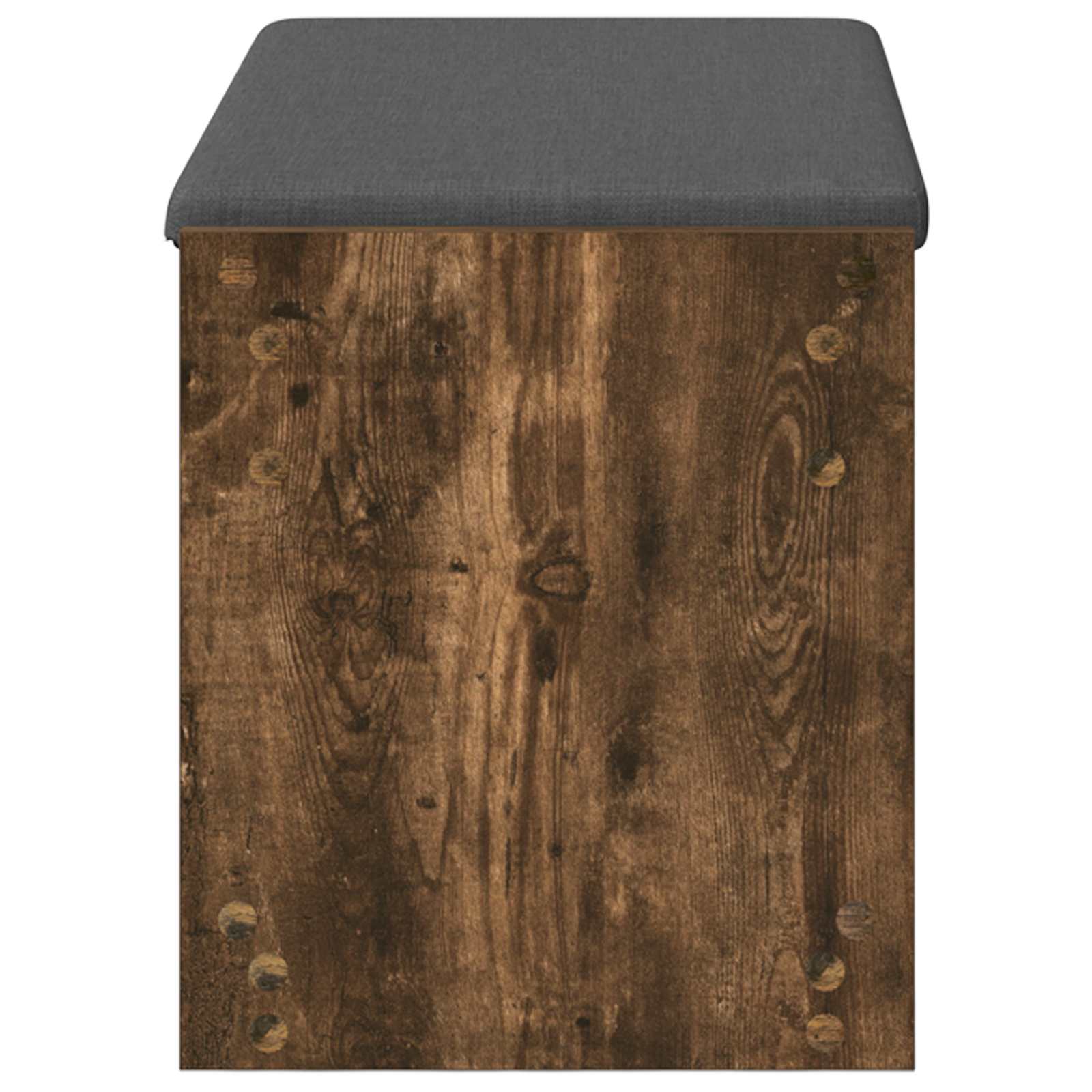vidaXL Hall Bench Smoked Oak 83 x 38 x 45 cm 6