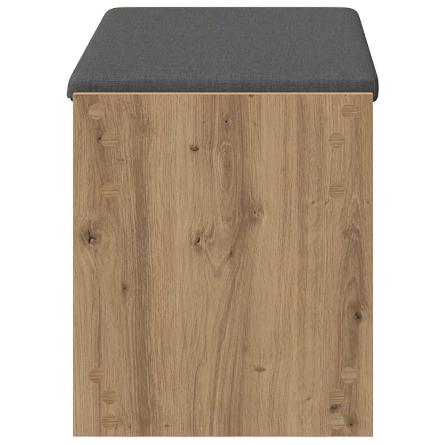 vidaXL Hall Bench Artisan Oak 83 x 38 x 45 cm 6