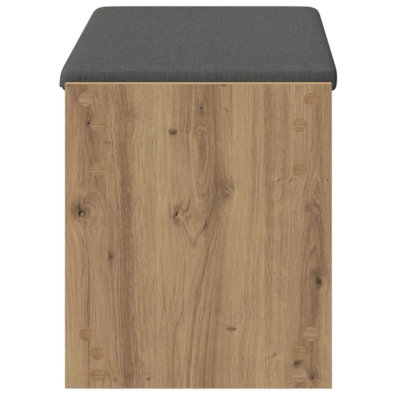 vidaXL Hall Bench Artisan Oak 83 x 38 x 45 cm 6