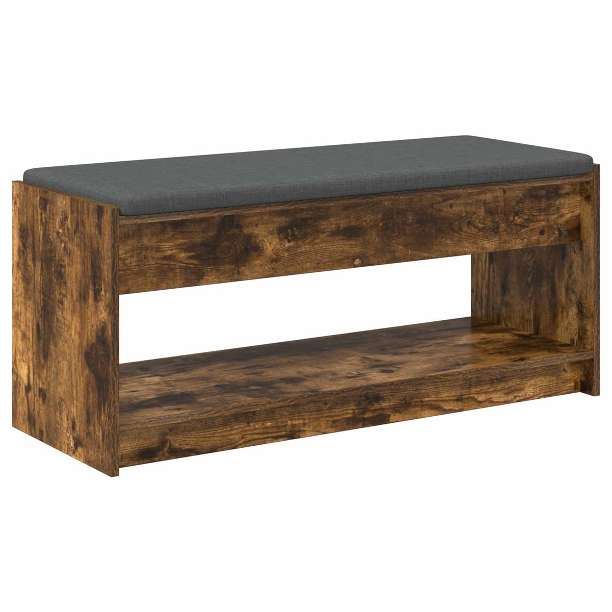 Hall Bench 103 x 38 x 45 cm Width 103 cm Smoked oak