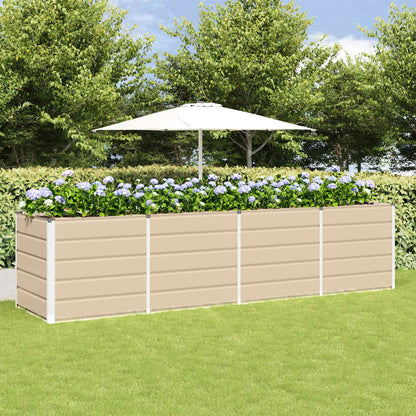 vidaXL Planter 160 x 80 x Steel Height 75 cm