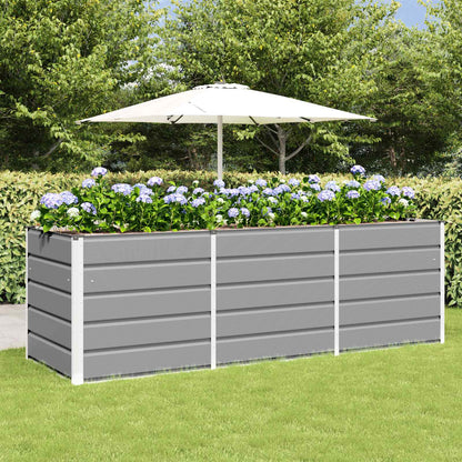 vidaXL Planter 160 x 80 x Steel Height 75 cm